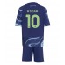 Maillot de foot Ajax Oscar Gloukh #10 Extérieur vêtements enfant 2025-26 Manches Courtes (+ pantalon court)